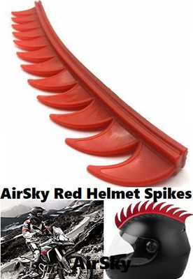 AIRSKY Helmet Mohawk for Bike(Red)
