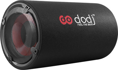 DODJ DSR12 12 inch Active Round Car Bass tube With Inbuilt Imported Amplifier Subwoofer(Powered , RMS Power: 500 W)