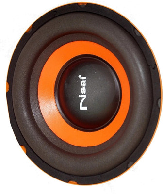NISAI IN1200SI 10-inch Car Audio Subwoofer Speaker, Cone, Black Frame Subwoofer(Powered , RMS Power: 300 W)