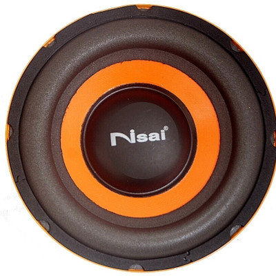 NISAI IN800 8-inch Car Audio Subwoofer Speaker, Cone, Black Frame Subwoofer(Powered , RMS Power: 150 W)