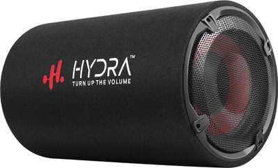 Hydra HY-SONIC 12RBT 12 Inch Active Round Car Bass tube With Inbuilt Amplifier Powered Subwoofer(Powered , RMS Power: 550 W)