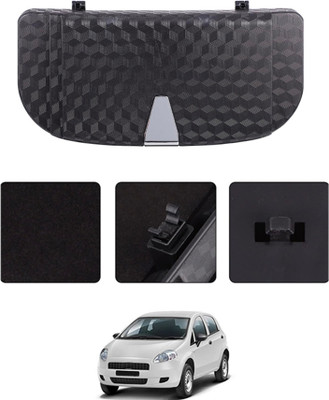 MSNP Multi-Used Car Sunglass Case With Interior Storage To Card Organizer 174 Black Car Sunglass Clip Holder