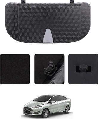 MSNP Multi-Used Car Sunglass Case With Interior Storage To Card Organizer 88 Black Car Sunglass Clip Holder