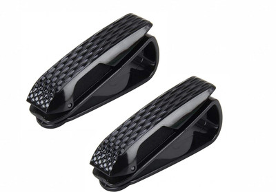 Cloudsale 3R-2138 GH Black Car Sunglass Clip Holder