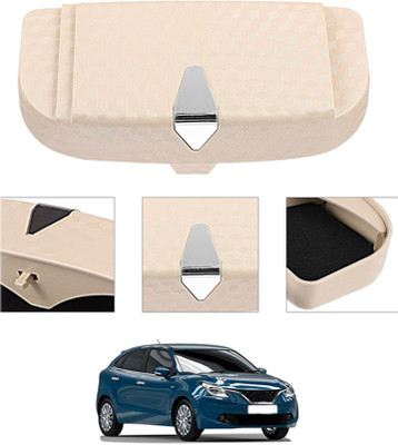 CCMM Beige Sunglass Protective Holder For Car Dashboard Universal 31 White Car Sunglass Clip Holder