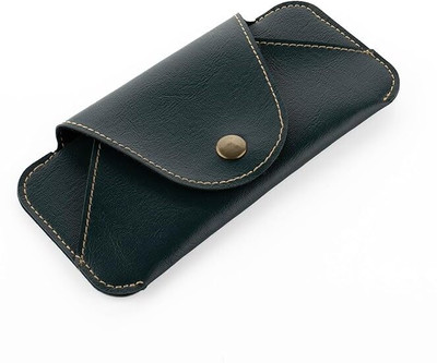 Nexa Leather Sunglass Case_BLK Black Car Sunglass Clip Holder