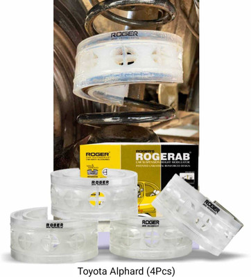 Roger Rogerab For Toyota Alphard (4Pcs) Car Coil Spring Buffer Kit Car Suspension Kit
