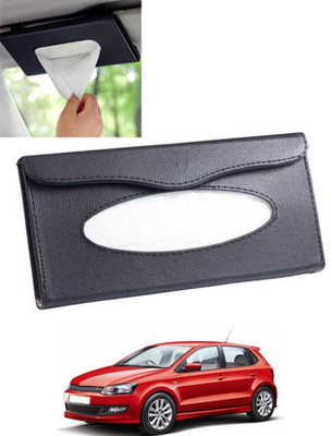 MATIES Multiuse Tissue Box With Waterproof For Car,Home,Office,Washroom,Kitchen Etc 168 Vehicle Tissue Dispenser(Black)