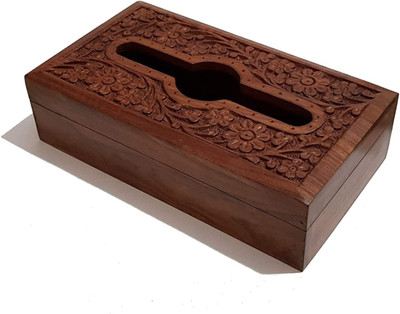 Mhandicrafts MH002 Vehicle Tissue Dispenser(Brown)