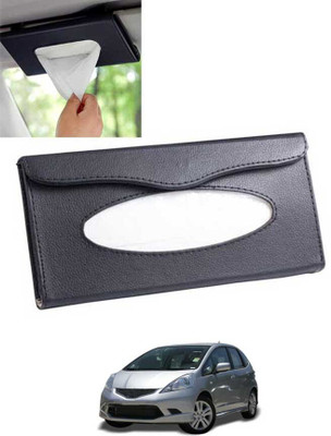 MATIES Multiuse Tissue Box With Waterproof For Car,Home,Office,Washroom,Kitchen Etc 126 Vehicle Tissue Dispenser(Black)