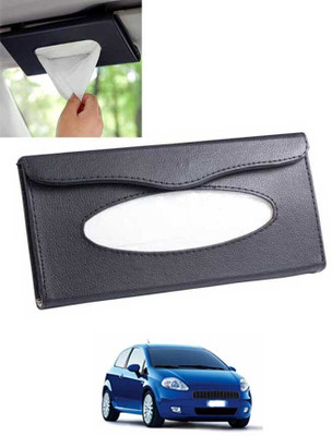 MATIES Multiuse Tissue Box With Waterproof For Car,Home,Office,Washroom,Kitchen Etc 103 Vehicle Tissue Dispenser(Black)