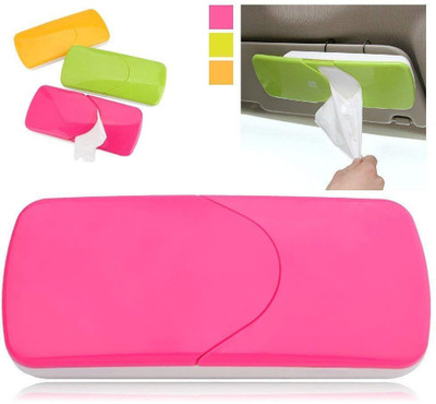 WAKTORO Car Tissue Paper Dispenser_001 Vehicle Tissue Dispenser(Multicolor)
