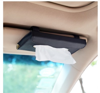 VOCADO KUV78530_Car Tissue Box Holder Black Vehicle Tissue Dispenser(Black)