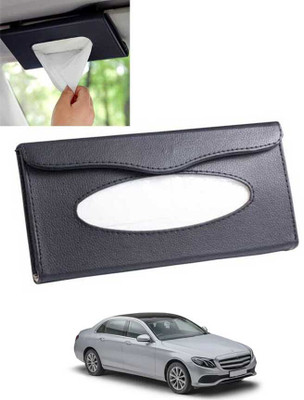 MATIES Multiuse Tissue Box With Waterproof For Car,Home,Office,Washroom,Kitchen Etc 65 Vehicle Tissue Dispenser(Black)