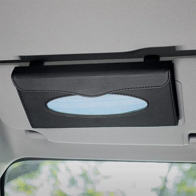 TECHEL Best Car Sun Visor Tissue Box Holder, Luxury Tissue Box Holder for Car OKN18 Vehicle Tissue Dispenser(Multicolor)