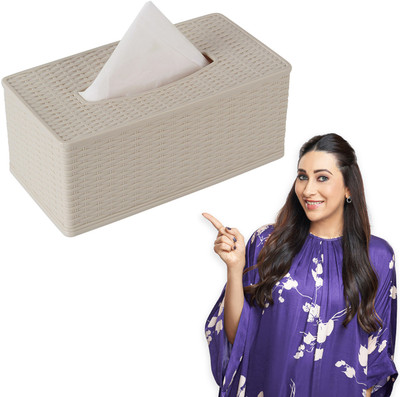 HOKiPO HK-TSU-BOX-R2121-CR-AR1095 Vehicle Tissue Dispenser(White)