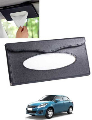 MATIES Multiuse Tissue Box With Waterproof For Car,Home,Office,Washroom,Kitchen Etc 212 Vehicle Tissue Dispenser(Black)