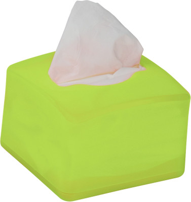 Iota Tissue Dispenser with 100 Pulls - Includes 2-Ply Tissue - Durable ABS Material Vehicle Tissue Dispenser(Beige)