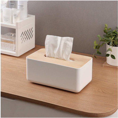 Jinal 1 Compartments WOODEN, PLASTIC Fashion Modern(WHITE)