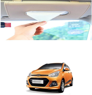 PRTEK Beige Car Tissue Holder Napkin for Sun Visor and Backseat – Universal Fit I1 Vehicle Tissue Dispenser(Beige)