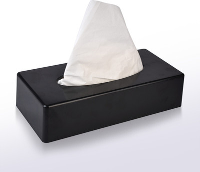 Iota Tissue Dispenser with Including 100 Pulls of Tissue Vehicle Tissue Dispenser(Black)