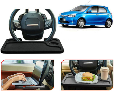 Selifaur TB387-Multifunctional Car Laptop Food Steering Wheel Tray Drink Holder Desk Cup Holder Tray Table