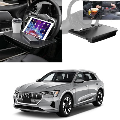 Oshotto FT-06 Dual purpose Car Steering Wheel Rack desk For Audi E-Tron Cup Holder Tray Table