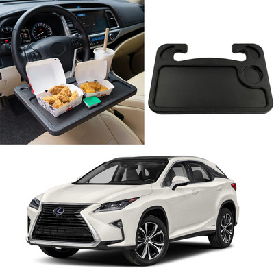 Oshotto (FT-05) Car Steering Wheel Desk with Pen Holder Food Table Laptop For Lexus RX Cup Holder Tray Table