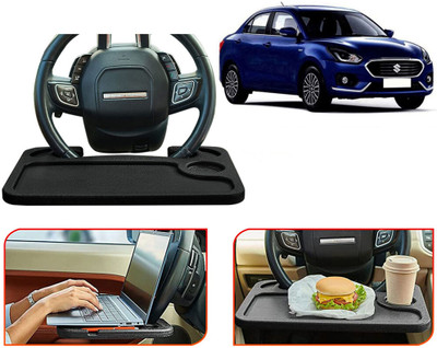 Selifaur TB236-Multifunctional Car Laptop Food Steering Wheel Tray Drink Holder Desk Cup Holder Tray Table