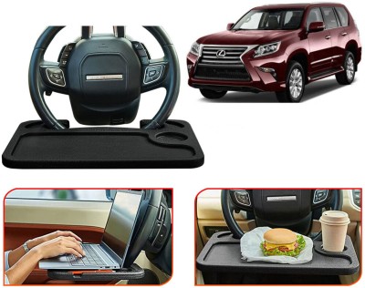 Selifaur TB173-Multifunctional Car Laptop Food Steering Wheel Tray Drink Holder Desk Cup Holder Tray Table
