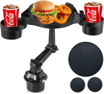 VBM Expander Food Tray for Car Steering Wheel Tray Drink Car Cup Holder Tray Table Cup Holder Tray Table