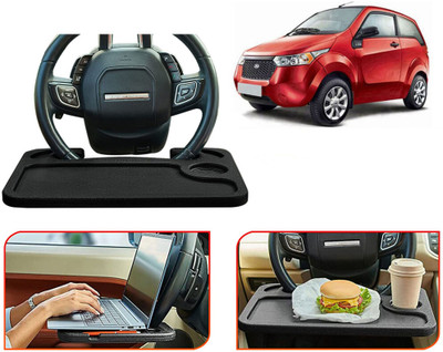 Selifaur TB184-Multifunctional Car Laptop Food Steering Wheel Tray Drink Holder Desk Cup Holder Tray Table