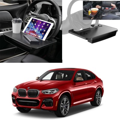 Oshotto FT-06 Dual purpose Car Steering Wheel Rack desk For BMW X4 Cup Holder Tray Table