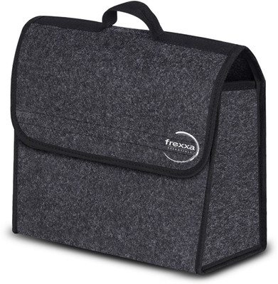 FREXXA Car Trunk Boot Space Felt Utility Boot Storage Tool Bag (MEDIUM Size) Trunk Organizer(Black)