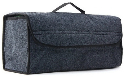 JVCV Car Trunk Boot Organizer, Car Storage and Organizer Trunk Organizer(Grey)