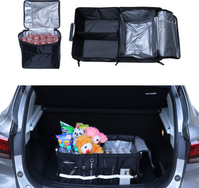 Neodrift Trunk Master Pro with Cooler Bag Trunk Organizer(Black)