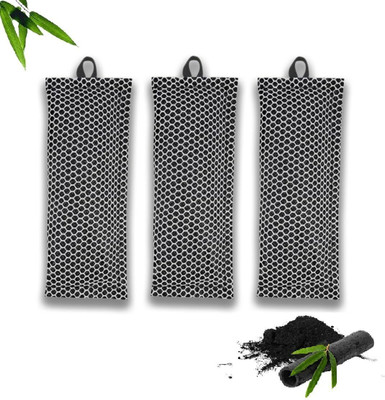 PIXNA Charcoal Bed Smell Remover Kit Natural Odor Eliminator Trunk Organizer(Multicolor)