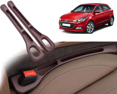 Selifaur GBB139 Light Weight Car Seat Gap Filler (New storage slot)I20 Elite Trunk Organizer(Brown)