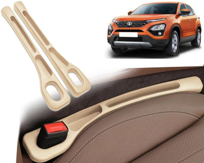 Selifaur BGG377 2 Pcs Light Weight Car Seat Gap Filler (New storage slot)Harrier 2019 Trunk Organizer(Beige)
