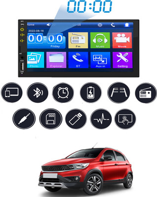 ABJD 7inch Rearview Double Din Car Media Player/MP5/FM/SD/USB/Remote Control-268 Car Stereo(Double Din)