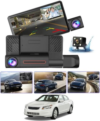 MATIES 4inch DVR Scree with 3Dash Cam,Video Recorder,NightVision & Motion Detection 5 Black LCD(10 cm)