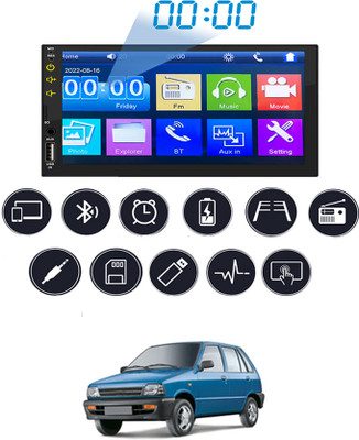 ABJD 7inch Rearview Double Din Car Media Player/MP5/FM/SD/USB/Remote Control-002 Car Stereo(Double Din)