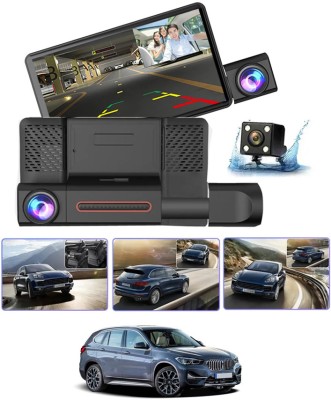 MATIES 4inch DVR Scree with 3Dash Cam,Video Recorder,NightVision & Motion Detection 256 Black LCD(10 cm)