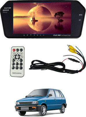 ABJD Rearview 7inch BT Full HD LED Monitor Screen with Remote/USB/FM/AV/MP3/TF-002 Car Stereo(Single Din)