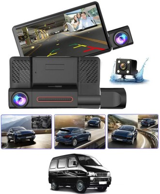 MATIES DVR 4inch Screen 3 Dash Cam With LoopRecording,Night Vision,Motion Detection 246 Black LCD(10 cm)