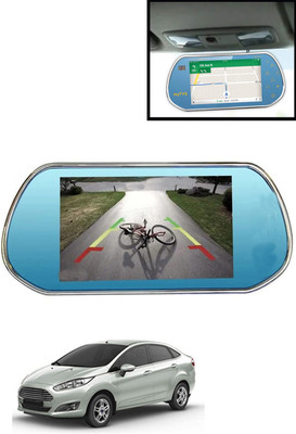 MATIES 7inch full touch screen rear view car mirror monitor with BT/USB/Mirror link-105 Blue LED(18 cm)