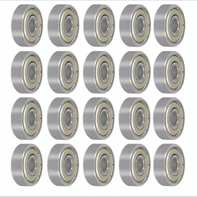 ZMB 626 zz 20 Pieces ID-6MM OD-19MM WIDTH-6MM L1960zz DIY 3DPrinter Ball Bearing Wheel Bearing