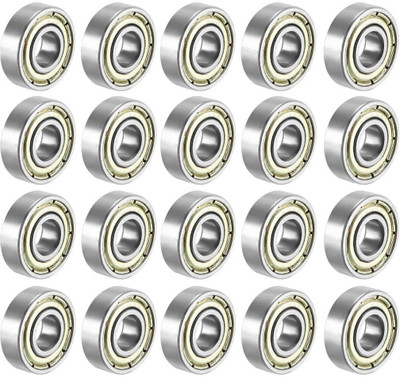 ZMS 695zz 20 Piece ID-5MM | OD-13MM | Width-4MM Fishing Reel High Speed Ball Bearing Wheel Bearing