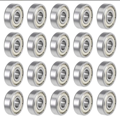 ZMB 629zz 20 pieces pack ID-9MM | OD-26MM | WIDTH-8MM High Speed Power Tool Bearing Wheel Bearing