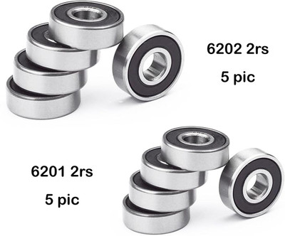Ziltos 6201 AND 6202 2RS FAN BEARING (5 PIC) SET Electronic Components Electronic Hobby Kit